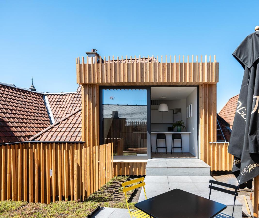 Aparthotel Les Camuches Tournai Exterior foto